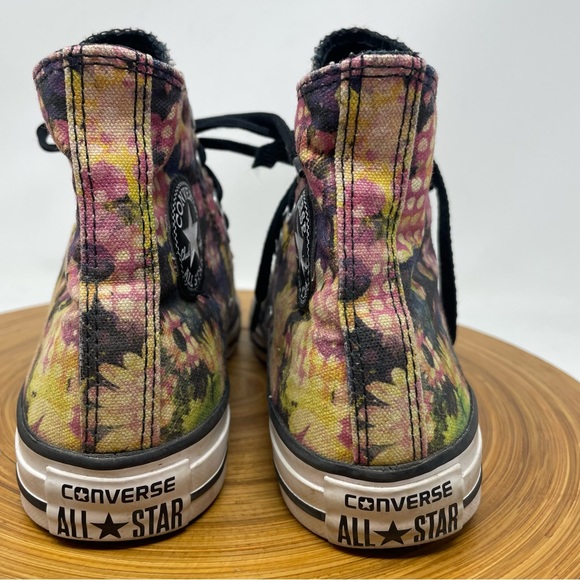 CONVERSE Chuck Taylor All Star Floral High Top Lace Sneakers size 5 - Picture 5 of 8